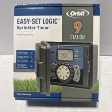 Orbit 9-Station Easy-Set Logic Indoor/Outdoor Sprinkler Irrigation Timer 27999 picture