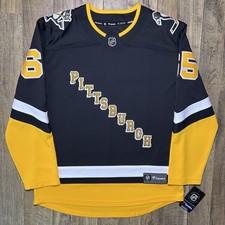 NWT Pittsburgh Penguins Erik Karlsson Fanatics Breakaway Home Jersey Men M $185 picture