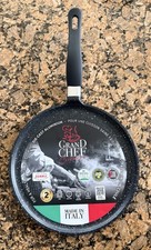 ROCH GUSS Grand Chef Flat Crepe Pan~S  24 cm  10''-Non Stick ~Made in ITALY  NEW picture