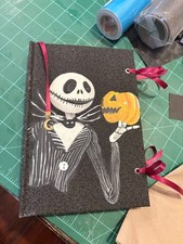Handmade original | sketchbook | hand painted | 58 pgs | Nightmare BF Xmas | picture