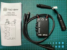 Dual Channel DUALTactical Intercom Ptt Button K-Head Tactical Connector picture