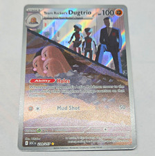 Nintendo Team Rocket's Dugtrio 239/217 ASCEND Rare Holo ENG 100HP Stage 1 picture