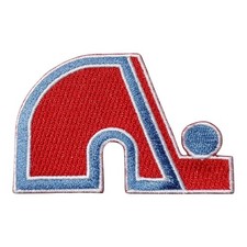 Vintage Quebec Nordiques  Logo Patch. NHL. Embroidered. Iron On. 3