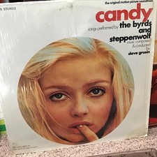 CANDY soundtrack LP orig press 1968 in shrink Play-test EX Byrds Steppenwolf picture