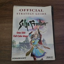 Saga Frontier Strategy Guide BradyGames 1997 Official Squaresoft PS1 RPG Book picture