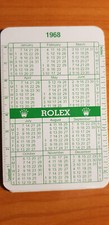 vintage Rolex Calendar 1968-1969 in good condition picture