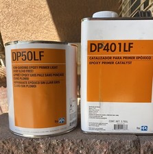 PPG Deltron 1 Gal DP50LF Primer Light Gray and 1 Gal DP401LF Catalyst  picture