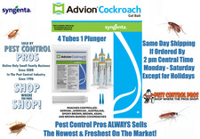 4 Tubes Advion Cockroach German Roach Control Bait Gel Kill American Brown etc picture