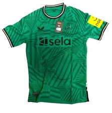Newcastle United 23/24 Away Soccer Jersey Castore Mens Medium Green Football picture