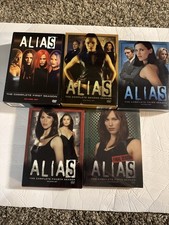 Alias The Complete DVD Series Seasons 1-5  Jennifer Garner Very Good Condition picture