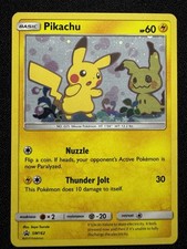 2019 Pokémon Black Star Promo Pikachu SM162  picture