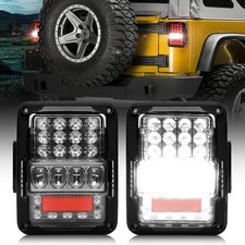 SPL DOT Approved LED Tail Lights with 30W Brighter Reverse Light Compatible w... picture