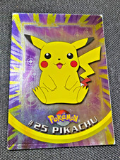 Pikachu #25 Topps Blue Label TV Animation Edition Non Holo Pokémon 1999 LP picture