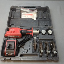RIDGID RP 241 Press Tool Kit for Copper w/ Case Charger Batteries 1/2-1 1/4