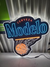 Modelo Cerveza Beer Mexican Fighting Spirit  Lion Basketball Nba LED Bar Sign picture