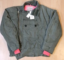 New W/ Tag - ZADIG & VOLTAIRE Women's  Denim Jeans Jacket Shirt Size M Pink Kaki picture
