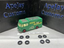 Vintage Lesney Matchbox King Size K-5 BP Racing Car Transporter (TIRES ONLY) picture