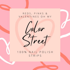 ❤️ *COLOR STREET* PINKS & REDS 100% real nail polish strips Valentine's Day ❤️ picture