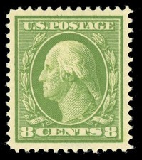 US Stamp Scott 337 PSE Grade Superb 98 Mint OGph 1908 Washington Franklin picture