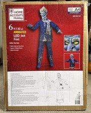 Home Accents Holiday LED Jack Frost 6ft Life Size Animatronic Christmas Motion picture