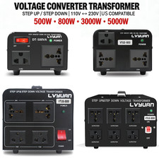 500W-5000W Voltage Transformer Converter Step Up Down 110V 220V Heavy Duty Power picture