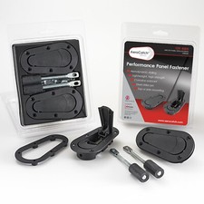 AeroCatch 120-4000 Xtreme Plus Flush Hood Latch and Pin Kit - Black picture
