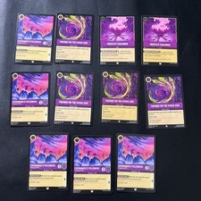 Disney Lorcana Amethyst Lot: Chernabog's Followers, Cauldron, Friends Other Side picture