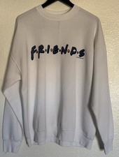 Vintage 1995 Friends TV Show Warner Bros Promo  Sweatshirt  Size XL White picture
