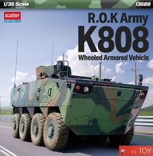 Academy 1/35 R.O.K Army K808 Wheeled Armored Vehicle APC Plastic Model Kit 13569 picture