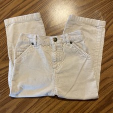 VTG 90s Y2K Graphite Clothing Corduroy Pants Kids Size 3T Beige Baggy Skate picture