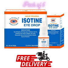 6 x Isotine Eye Drops Pure Herbal and 100% Genuine & Trusted worldwide 10ml picture