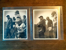 Vintage Rare Original Football Photos of Legendary Coach Ben Schwartzwalder  picture
