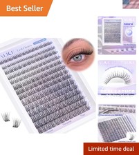 Natural Lash Clusters Wispy Cluster Eyelash Extensions 168pcs Individual Lashes picture