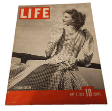 May 8, 1939 LIFE Magazine. Complete w/ Old 1930s ads ad.  5 7 6 9 10 11 picture