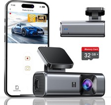 Galphi 4K Dash Cam Front - Built-in 5G WiFi - 64GB Card *NEW* picture