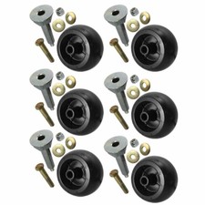 6Pk Deck Wheels & Hardware Kit for Exmark 103-8415 116-9981 103-5364 3211-46 picture