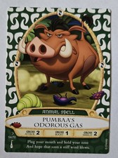 WDW Sorcerers Of The Magic Kingdom Pumbaa's Odorous Gas 64/70 Near Mint picture