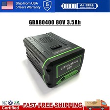 80V 3.5Ah GBA80400 For Greenworks Pro 80Volt Lithium-Ion Battery ‎GBA80200 picture