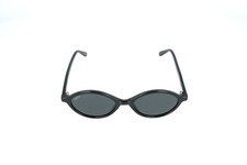 WMP Selene Black Oval Polarized Sunglasses 50-20-149 picture