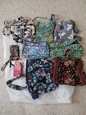 Vera Bradley Quilted Cotton 9pc Lot Retired Patterns, Some NWT picture