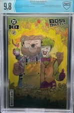 DC KO Boss Battle 1 CBCS 9.8 NM HORVATH Beneath the Trees vs Joker picture