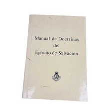Vintage Spanish Salvation Army Manual Book circa 1970s picture