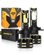 AUXBEAM GX H4 9003 HB2 Canbus LED Headlights Bulbs Conversion Kit High Low Beam picture