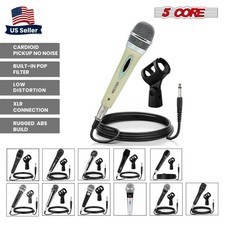 5Core XLR Microphone Dynamic Mic Karaoke Singing Studio Mics Handheld Microfono picture