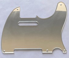 New 1 Ply Guitar Pickguard For Vintage 5-hole Telecaster,Silver Mirror picture