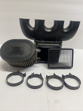 1973-75 Kawasaki Z1-900 Stock OEM Air Box W/ K&N Air Filter, Top & Bands CLEAN picture