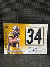 2008 SP Authentic #NP-RM Rashard Mendenhall Numbers /150 Patch Auto Rookie picture