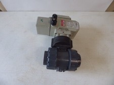 Valworx 561856 Electrically actuated ball valve EPDM 120v full port New Old STK picture