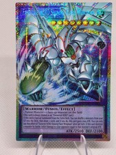 Yugioh Favorite HERO Shining Flare Wingman Starlight Extended Art FACTORY FLAW picture