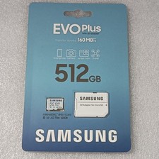 Samsung EVO Plus 512GB microSDXC UHS-I Class 10 w/ SD Adapter picture